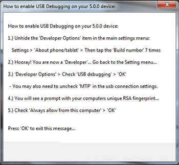 Nexus_racine_toolkit_debogage_usb