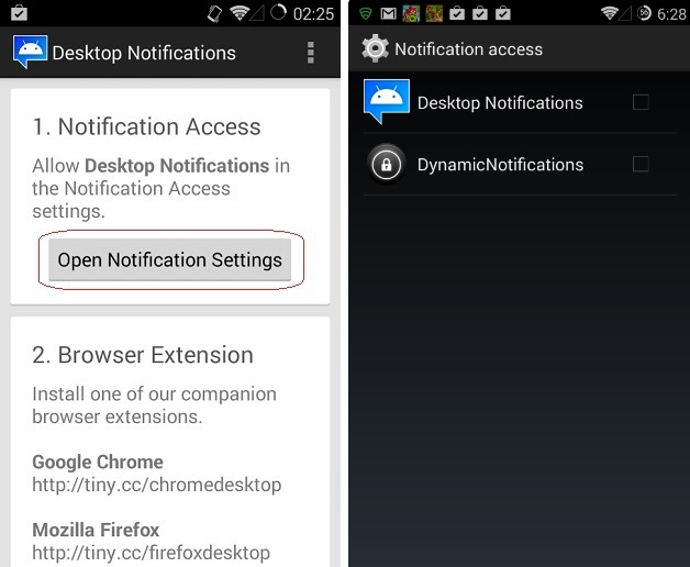 DesktopNotificationsSetup