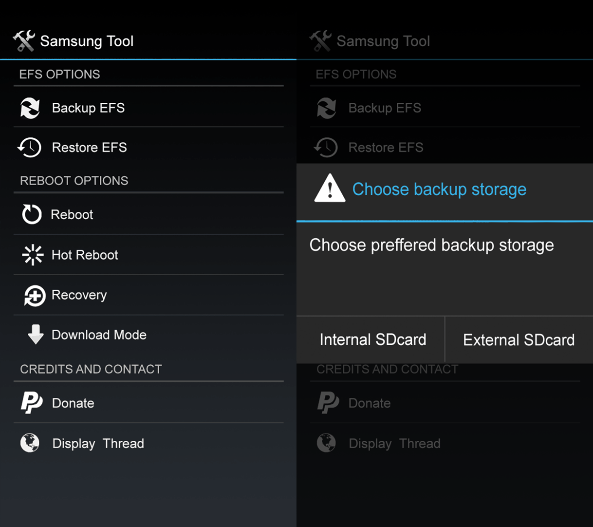 Восстановить имей Samsung. Samsung Backup viewer.