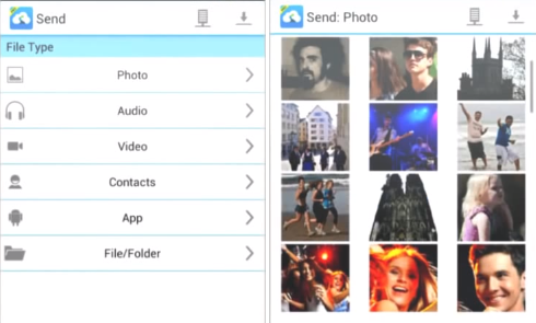 Send-Anywhere-type-file