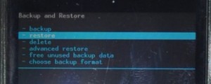 restore nandroid backup