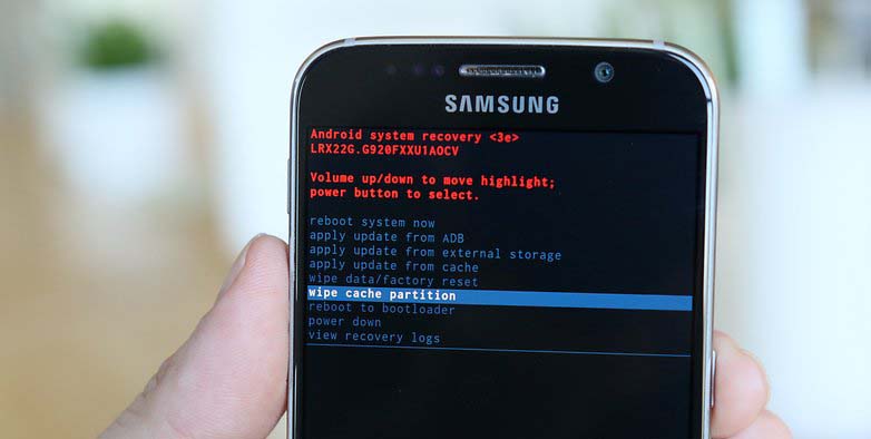 Samsung-Galaxy-S6-recovery-mode-wipe-cache-partition